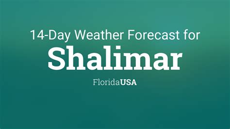 shalimar fl 10 day forecast.